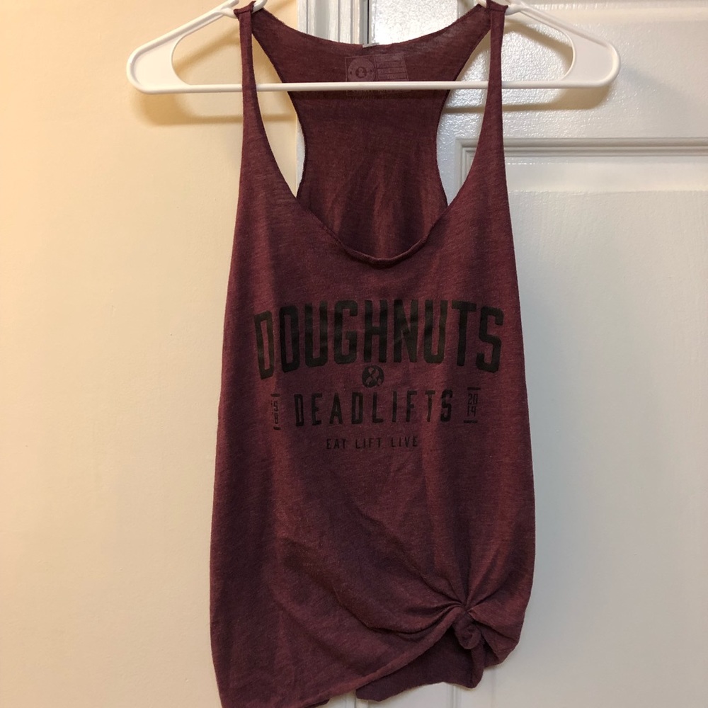 Doughnuts and Deadlifts Tank
